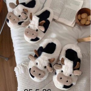 Pantuflas de vaquita