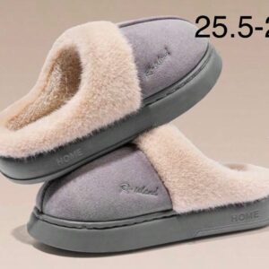 PANTUFLA GRIS