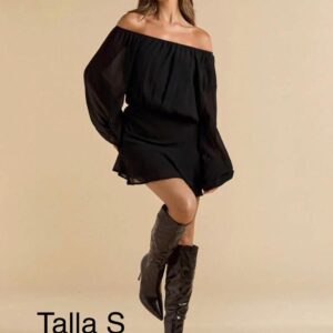 VESTIDO CORTO VAQUERO