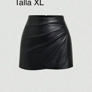 FALDA NEGRA DE VINIPIEL