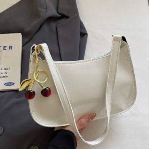 BOLSA BLANCA CON LLAVERO