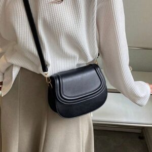 BOLSA BANDOLERA NEGRA