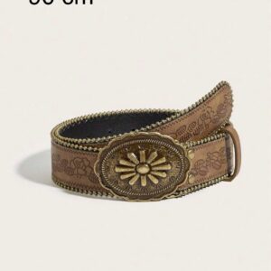 CINTO CAFE CON HEBILLA