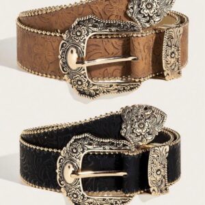 CINTOS CON HEBILLAS DORADAS