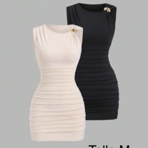 VESTIDOS CORTOS CON DETALLE