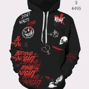 SUDADERA NEGRA DE HOMBRE