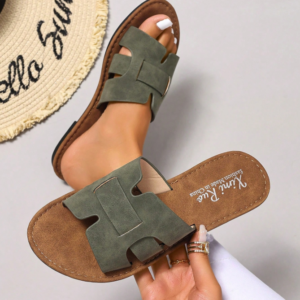 SANDALIAS VERDE OLIVO