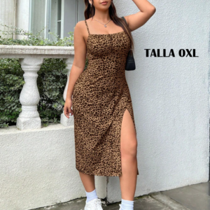 VESTIDO ANIMAL PRINT