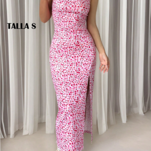 VESTIDO FLOREADO ROSA