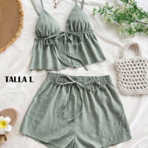 conjunto verde