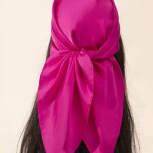 pañoleta rosa satin