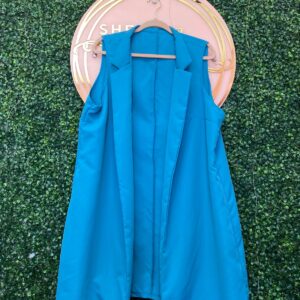 Chaleco azul celeste