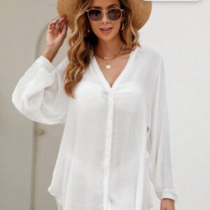 Salida de baño blanco