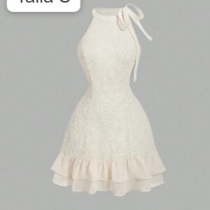 Vestido blanco elegante