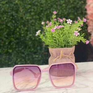 Lentes rosa pastel