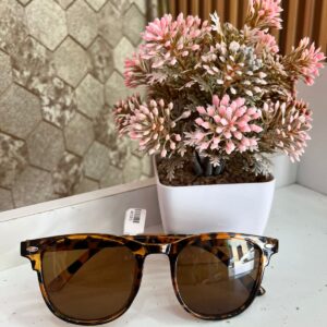 Lentes animal print cafe