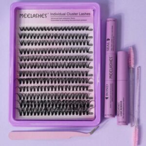 Pestañas MEELASHES morado