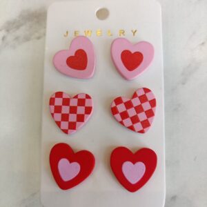 Aretes animados de corazón
