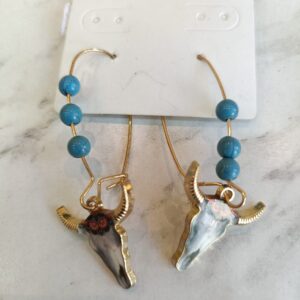 Aretes vaqueros