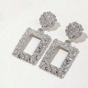 Aretes plata elegantes