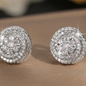 Aretes plata elegantes